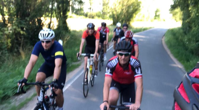 Trainingsgruppe Sport fährt wieder