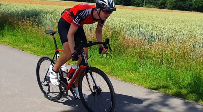 Dennis auf dem Rhön 300 Marathon