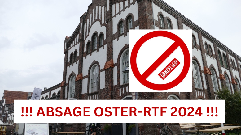 !!! Absage Oster-RTF 2014!!!