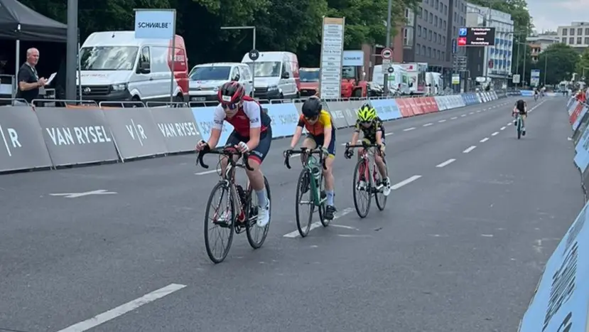 RC Sprinter Waltrop - 108. Rund um Köln, Niklas Siepelmeyer im Rennen