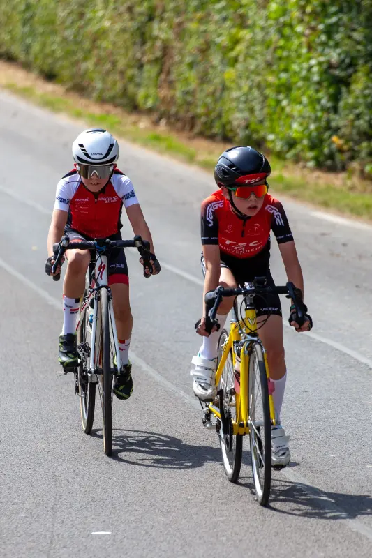Oliver Haardt vom RC Sprinter Waltrop beim Nievenheimer Radrennen