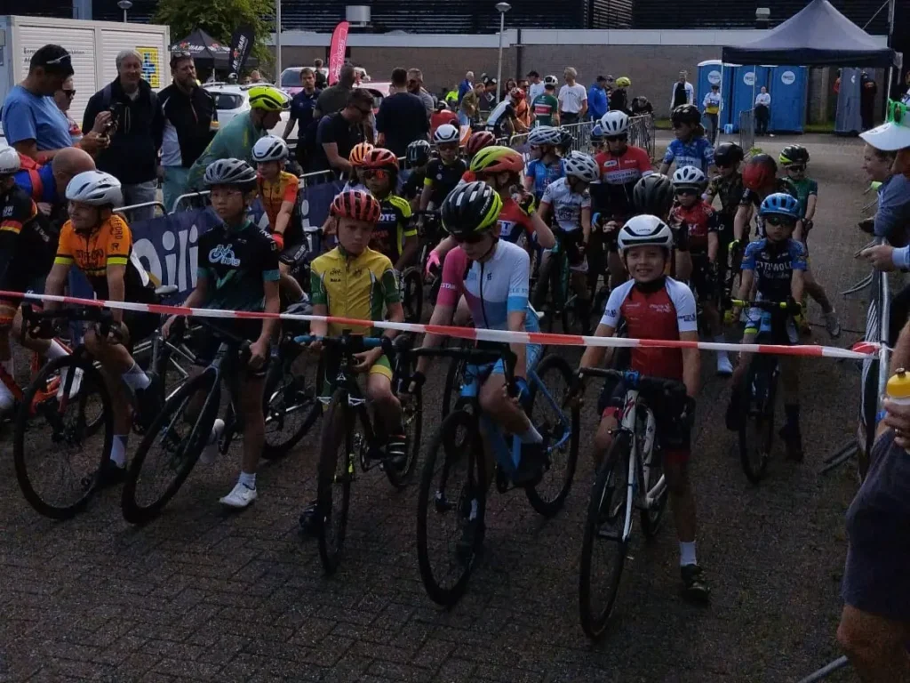 RC Sprinter Waltrop European Junior Cycling Tour Assen Oliver Haardt vor dem Start