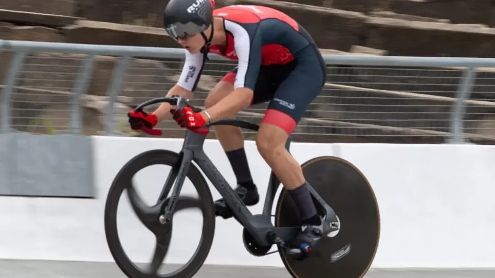 RC Sprinter Waltrop - Alois Klomfaß auf der Radrennbahn beim Emma Hinze Cup 2025