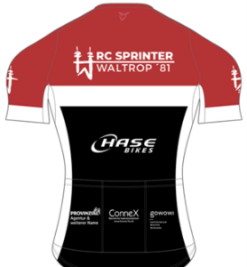 Sprinter Waltrop Renn-Trikot Rückseite